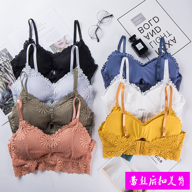 Bralette Triangle Set - 3D Sexy girl lace Lingerie reggiseno