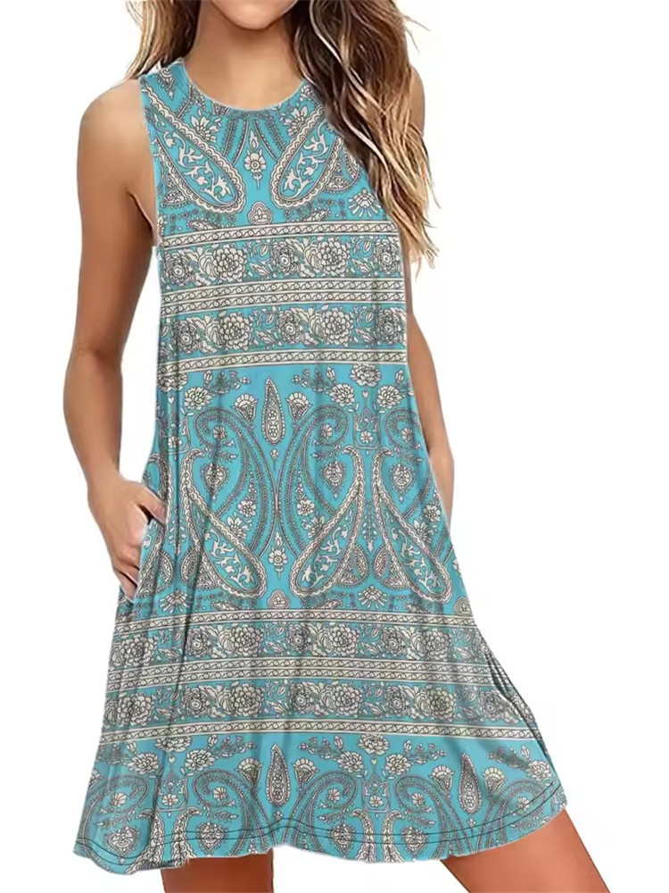 9XL Plus Size Vestito estivo F - Romper Floral Print recensione e prezzo