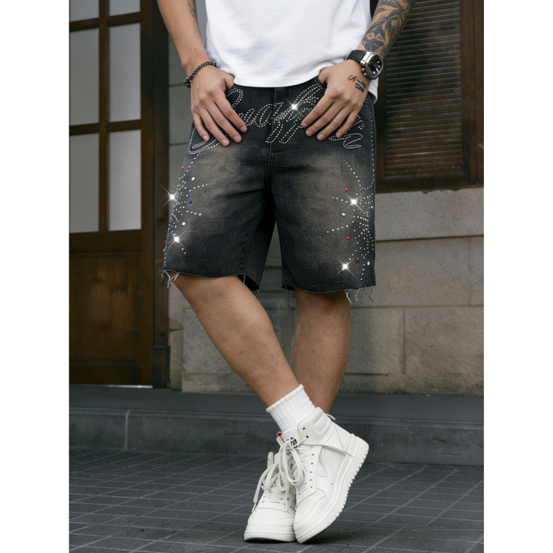 Shorts in denim non elasticizz - Shorts Denim Frayed recensione e prezzo