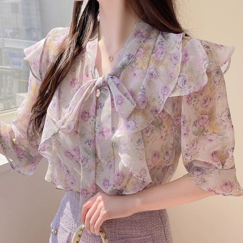 Camicetta stampata con orlo ar - Romper Floral Print recensione e prezzo
