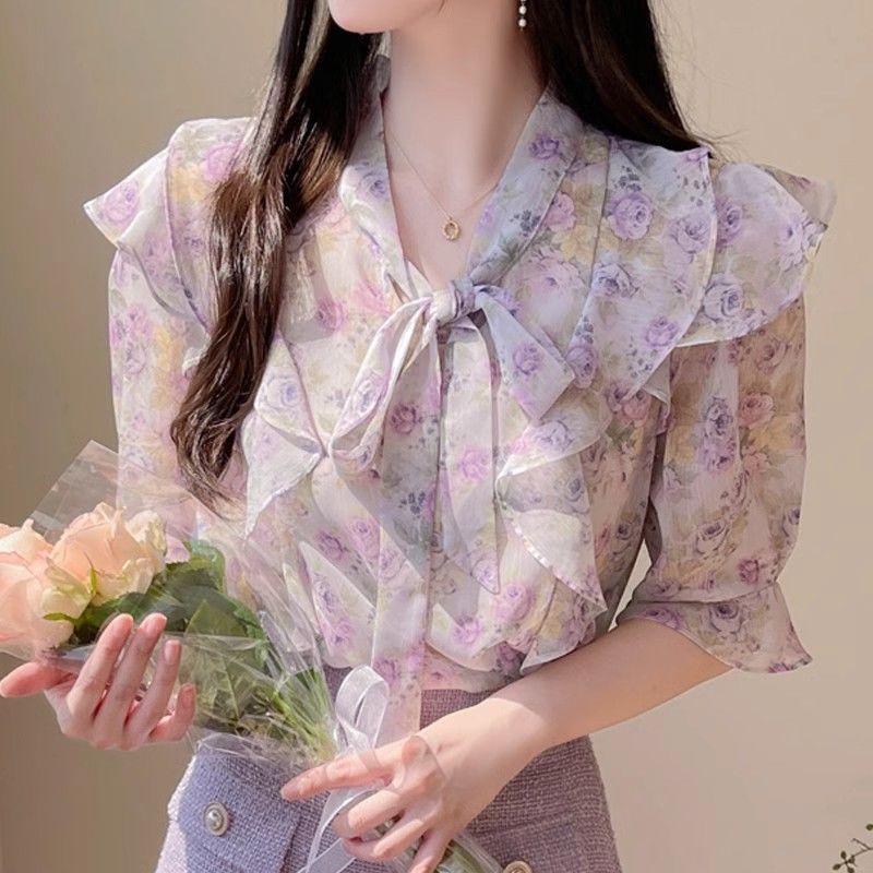 Camicetta stampata con orlo ar - Romper Floral Print recensione e prezzo
