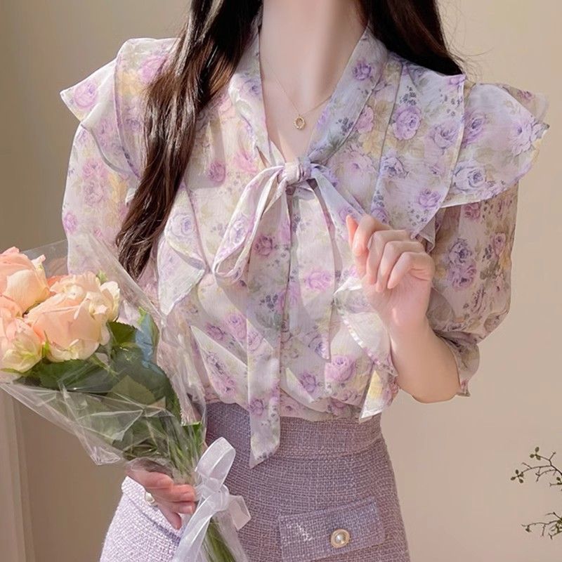 Camicetta stampata con orlo ar - Romper Floral Print recensione e prezzo