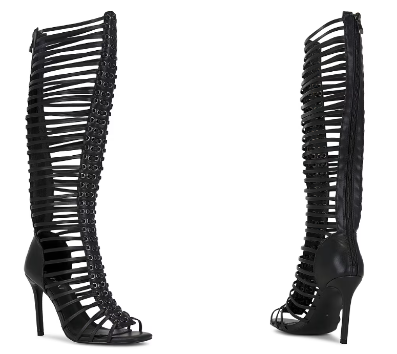 Sandali Stiletto Neri da Donna - Sandal Strappy Heeled recensione e prezzo