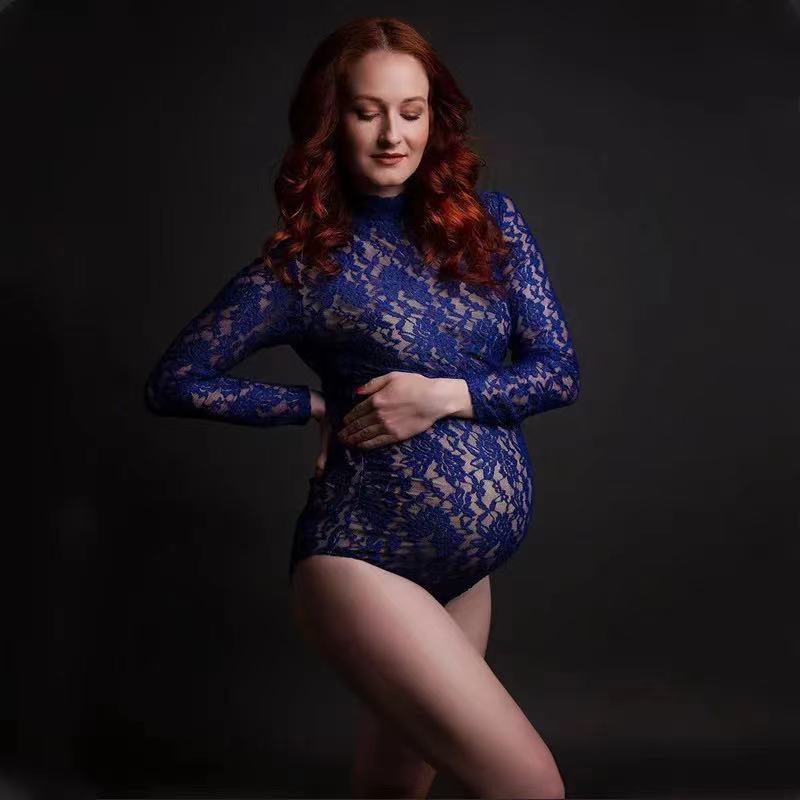 Pizzo maternità fotografia pun - Romper Floral Print recensione e prezzo