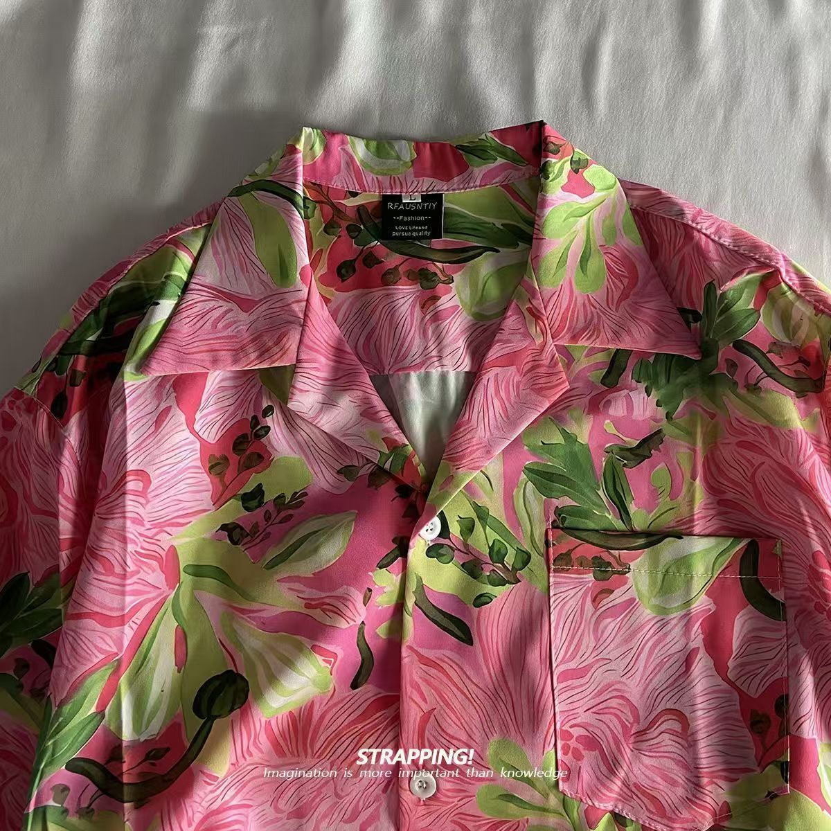 Camicie hawaiane con colletto  - Romper Floral Print recensione e prezzo