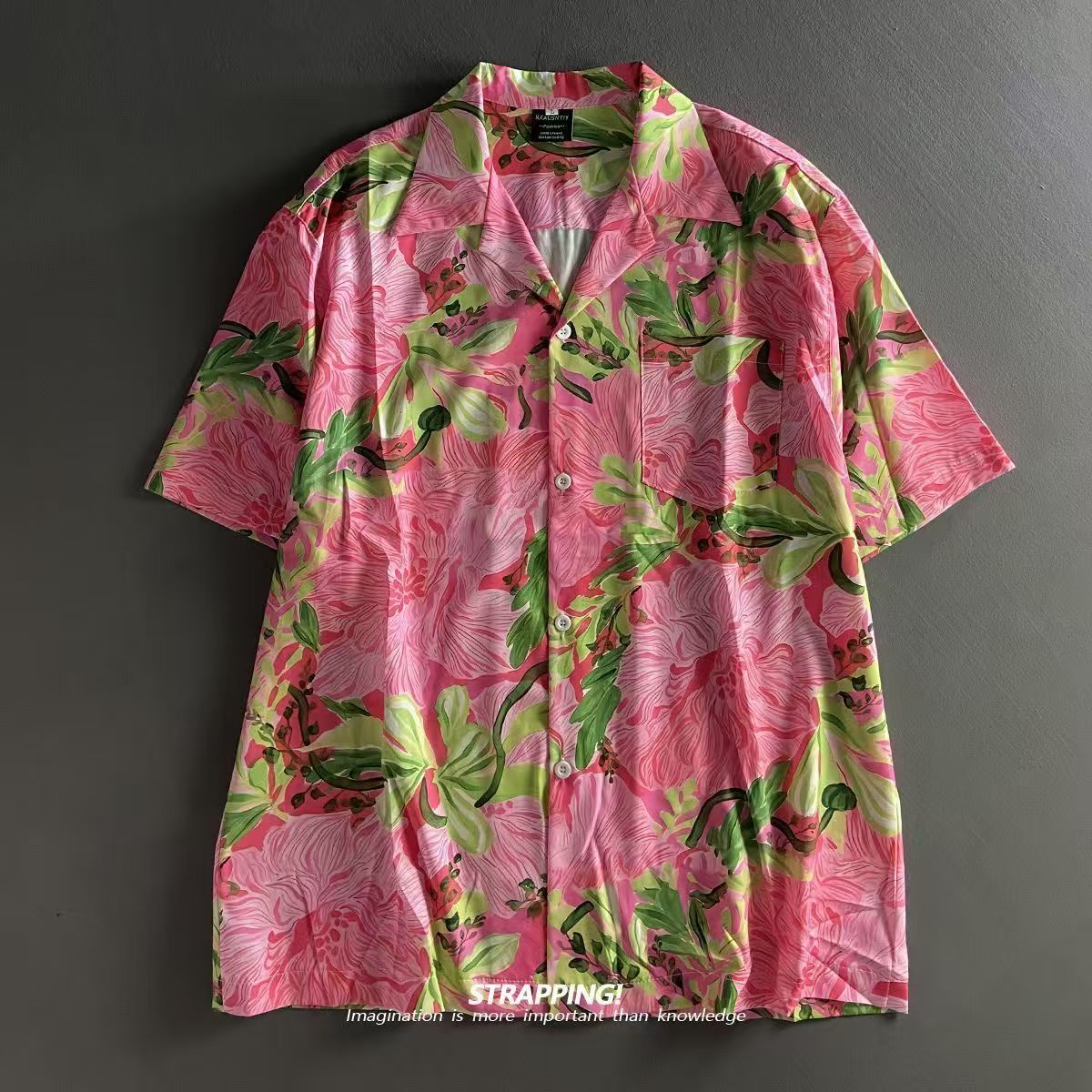Camicie hawaiane con colletto  - Romper Floral Print recensione e prezzo