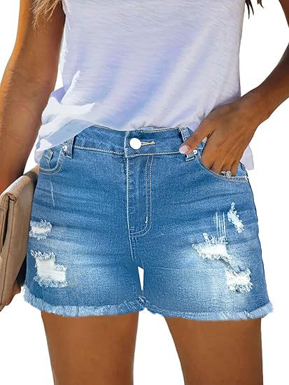 Shorts in denim vintage casual - Shorts Denim Frayed recensione e prezzo