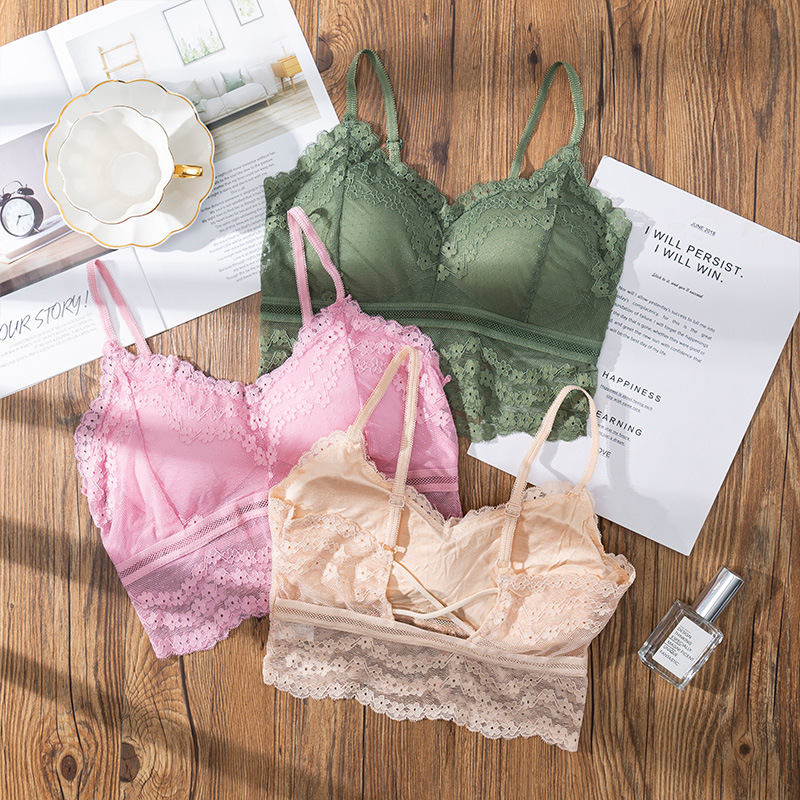 3D Sexy lace Lingerie reggisen - Bralette Triangle Set recensione e prezzo