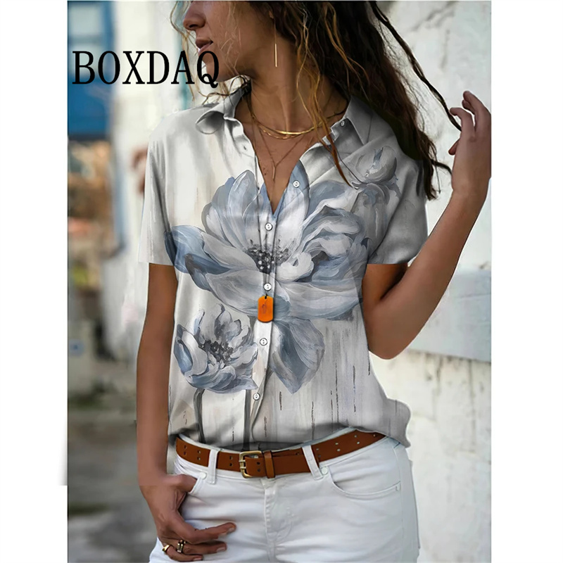 Camicia estiva da donna Camice - Romper Floral Print recensione e prezzo