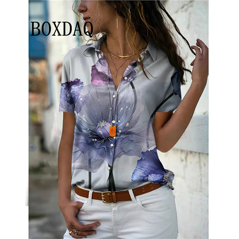 Camicia estiva da donna Camice - Romper Floral Print recensione e prezzo